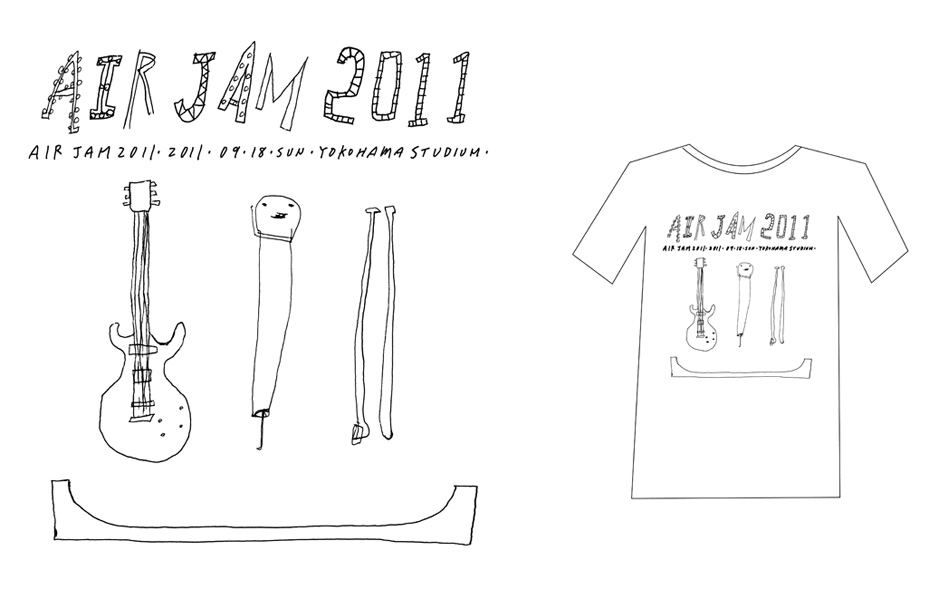 airjam 2011 tshirt